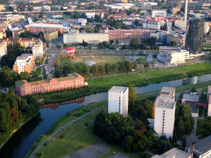 Vyhlídkový let nad Olomoucí