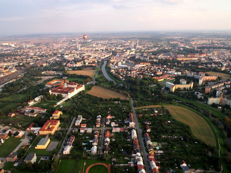 Let balonem nad Olomoucí