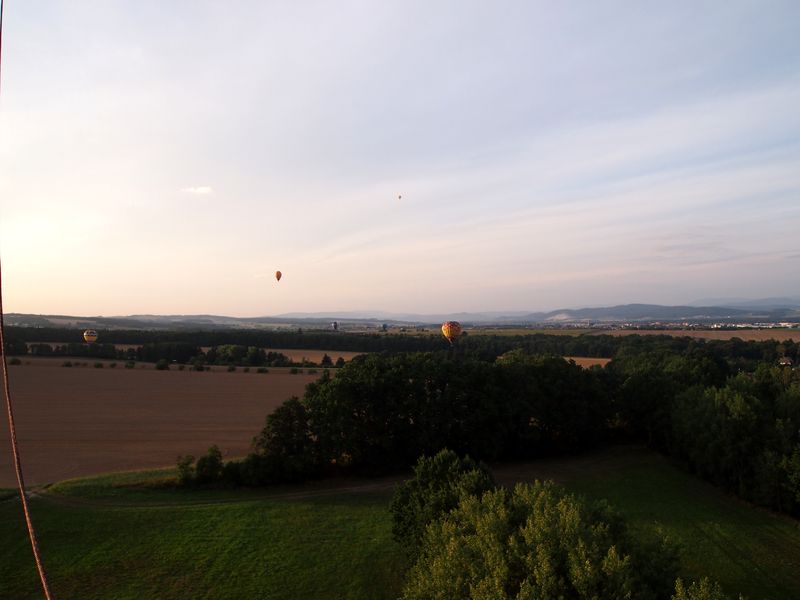 Vyhlídkový let nad krajinou